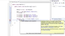 PROGRAMMING IN JAVA using Eclipse - Tutorial 8 | Arrays