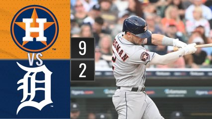 Resumen Astros de Houston vs Tigres de Detroit | MLB 26-08-2023