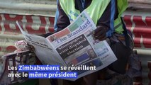 Zimbabwe: le président sortant officiellement réélu, son principal opposant conteste