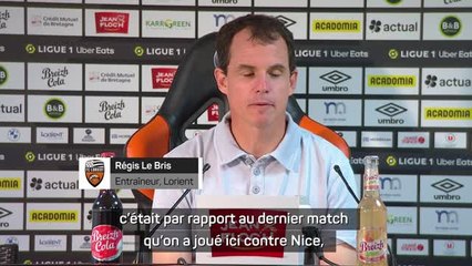 3e j. - Le Bris : "Moins scolaires que contre Nice"