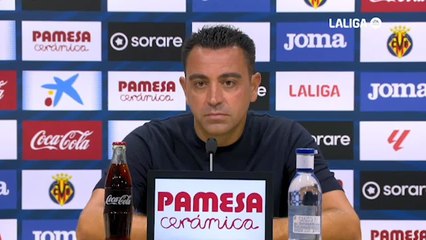 Download Video: Rueda de prensa de Xavi Hernández tras el Villarreal vs. Barcelona de LaLiga EA Sports