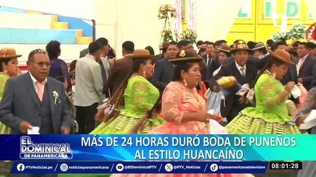 Millonaria boda al estilo huancaíno duró más de 24 horas: tenemos más de 10 años de novios