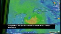 teleSUR Noticias 15:30 27-08:  Tormenta tropical Idalia avanza por Centro América