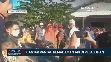 Ganjar Turun Tangan Terkait Terbakarnya 57 Kapal