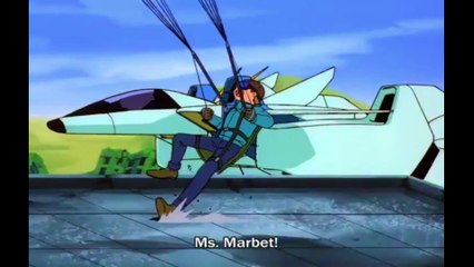 Mobile Suit Victory Gundam - Uso parachutes to Marbet