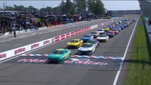 Denny Hamlin leads off at Watkins Glen