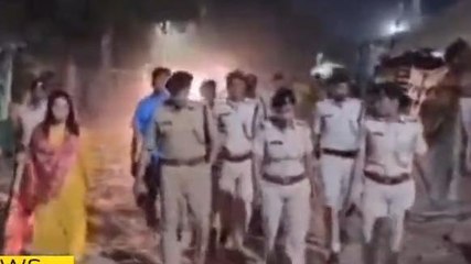 रोहतास: डेहरी बंद के ऐलान को लेकर पुलिस मुस्तैद, किया फ्लैग मार्च