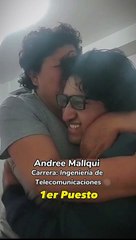 "Todo esfuerzo valió la pena": Joven ingresa en primer lugar a la UNI y su madre rompe en llanto