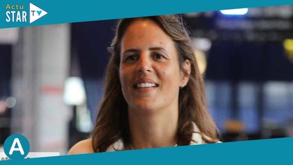 Laure Manaudou  pose câlin avec son petit garçon