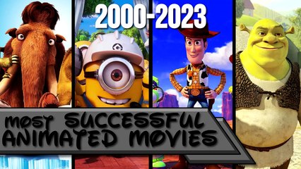Most Successful Animated Movies 2000-2023