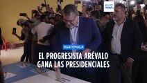 El progresista, Arévalo gana las presidenciales en Guatemala con el 59% de los votos