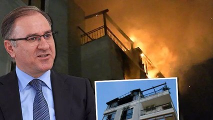 Kadıköy'de 3 katlı binada yangın: 1 ölü, 2 yaralı