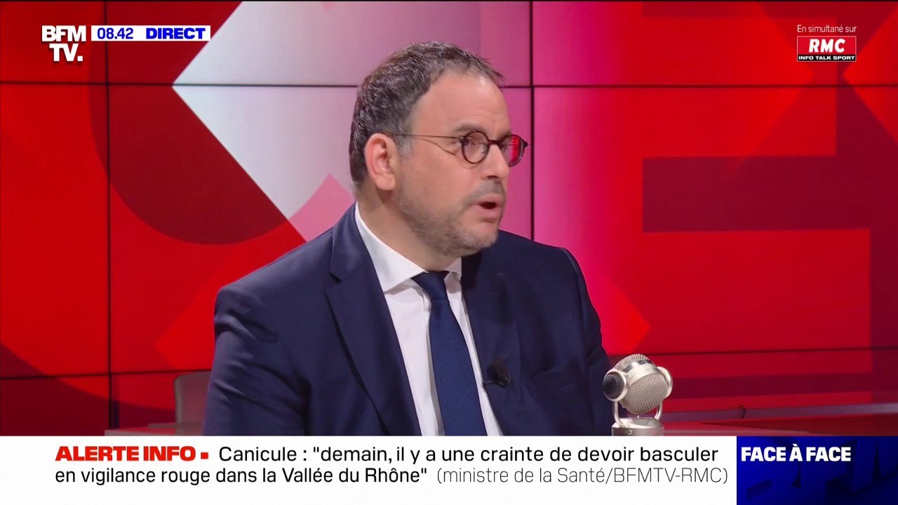 Aurélien Rousseau: "Il n'y a absolument aucun déni, la situation de l'hôpital est extrêmement tendue"