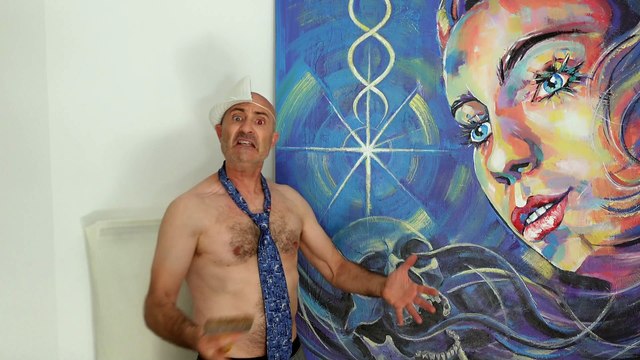 La mort ou la vie, peintre Olivier BOUTIN