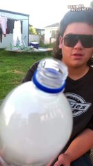 Unbelievable Vortex in a Bottle: Boy's Mesmerizing Tornado Trick! || Best of Internet