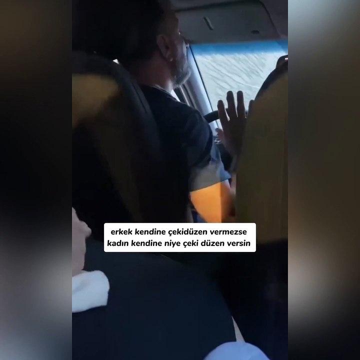 Taksiciden müşteriye haddini aşan sözler: