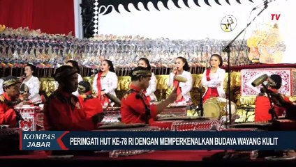 HUT Ke 78 RI, Perkenalkan Wayang Kulit Ke Generasi Ke Milenial