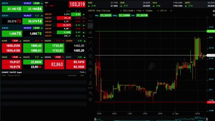 Haftaya yükselişle başlayan dolar 27,16  seviyesinden işlem görüyor