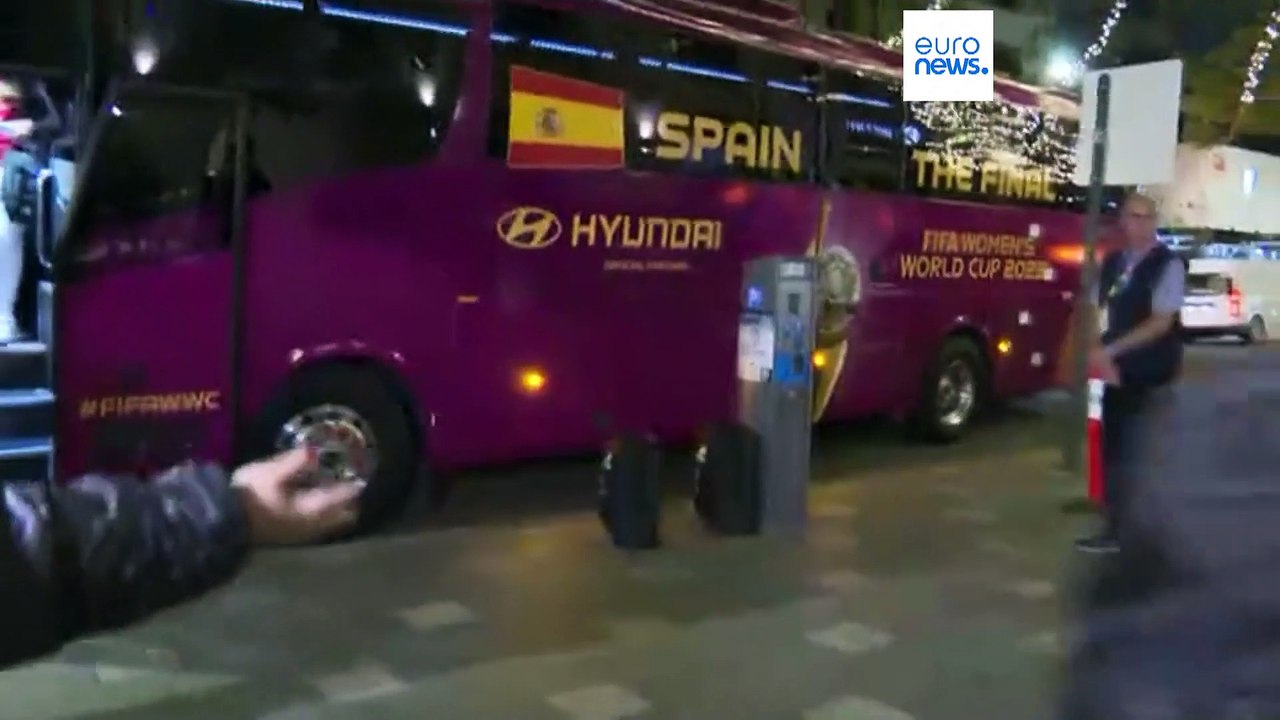 'Eine riesige Freude': Spaniens Fußballerinnen feiern ihren ersten WM-Titel