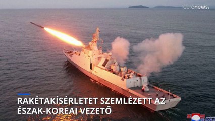 Kim Dzsongun felügyelte az észak-koreai rakétakísérletet