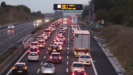 Controesodo,code e incidenti sull'A1