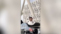 Ronaldo cellabiye ile Suudi Arabistan sokaklarında görüntülendi