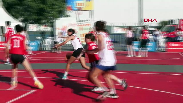 Ümraniye Belediyesi 3x3 Sokak Basketbol Turnuvası Şampiyonları Belli Oldu