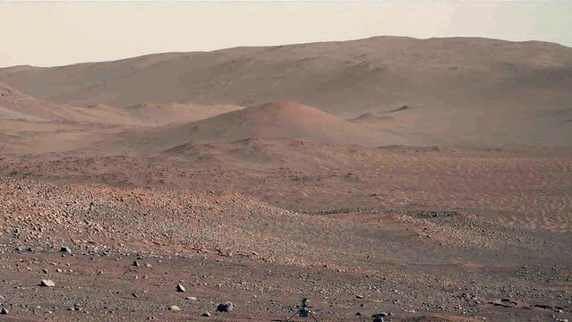 Vídeo mostra helicóptero Ingenuity a levantar voo em Marte