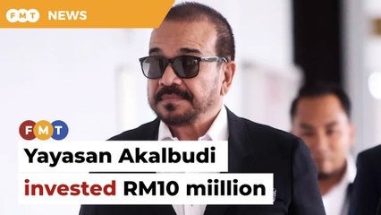 RM10mil from Yayasan Akalbudi to company an investment, says Datuk K