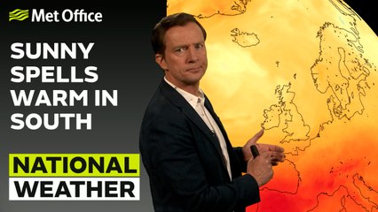 Met Office Afternoon Weather Forecast 21/08/23 - Rain in the north-west