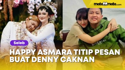 Selipkan Panggilan Sayang, Happy Asmara Titip Pesan Buat Denny Caknan: Ndut, Kamu Tetap...