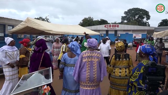 Région-Séguéla / L’Association « Des Amis d’enfance » fait don d’un lot de matériels médicaux au CHR de Séguéla
