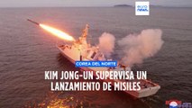 Corea del Norte | Kim supervisa un test de misiles mientras EEUU y Corea del Sur inician maniobras
