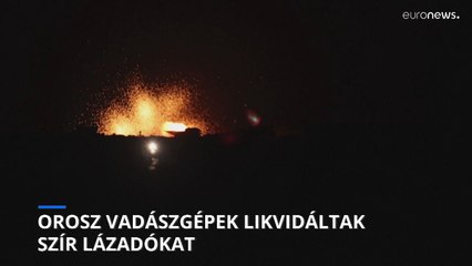 Moszkva nem engedte el Aszad kezét, lázadókkal végeztek az orosz vadászgépek