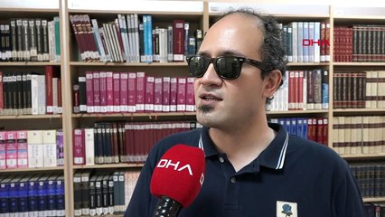 Görme Engelli Sarper Arıkan, 13 Yılda 35 Bin Kitabı Dijitale Aktardı