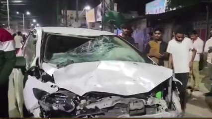 రంగారెడ్డి: జిల్లాలో రోడ్డు ప్రమాదం...ఇద్దరు మృతి