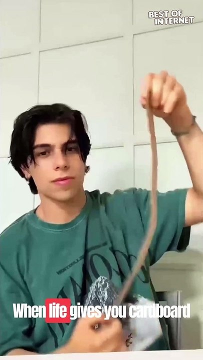 Mind-Blowing Cardboard Portrait: Unveiling Frida Kahlo Masterpiece! || Best of Internet