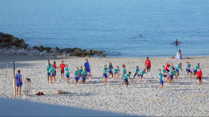 Féminines : Séance de travail sur le sable