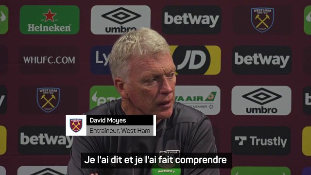 Moyes salue la performance d'Areola