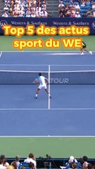 Top 5 des actus sport du WE #1
