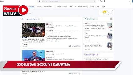 İşte Google SÖZCÜ’yü böyle ‘karartıyor’