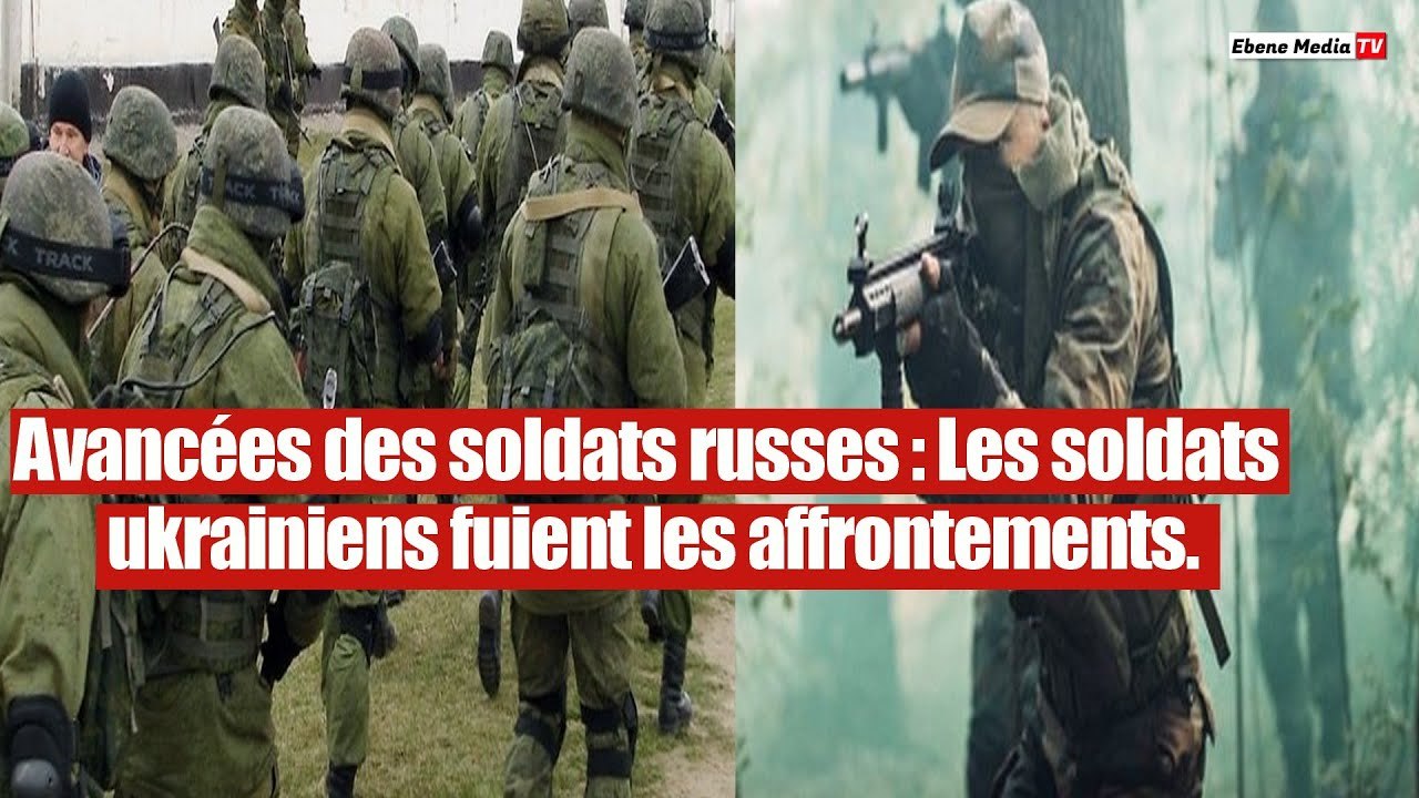 Ils ne savent pas quoi faire : Les soldats de Kiev se replient face aux Russes.