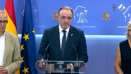 Esparza (UPN): "Si la investidura depende de EH Bildu, mejor repetir elecciones"
