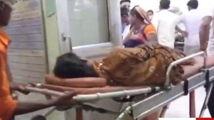 सीतापुर: सड़क पर हुआ अचानक हादसा, 8 लोग घायल, मची चीख - पुकार