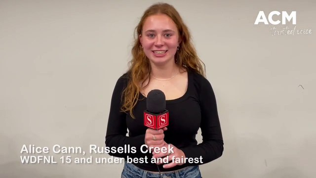 WDFNL 17&U netball B&F: Russells Creek's Alice Cann