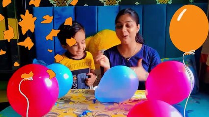 Balloon Popping with surprise inside Challenge #familyvlog #familygames #balloonchallenge