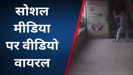 गाजियाबाद: सीसीटीवी कैमरे में कैद हुई तार चोर की करतूत, आप भी देखें