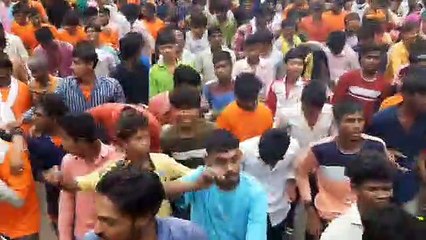 विशाल कावड़ यात्रा निकाली