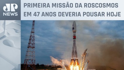 Missão lunar russa fracassa após colisão de sonda