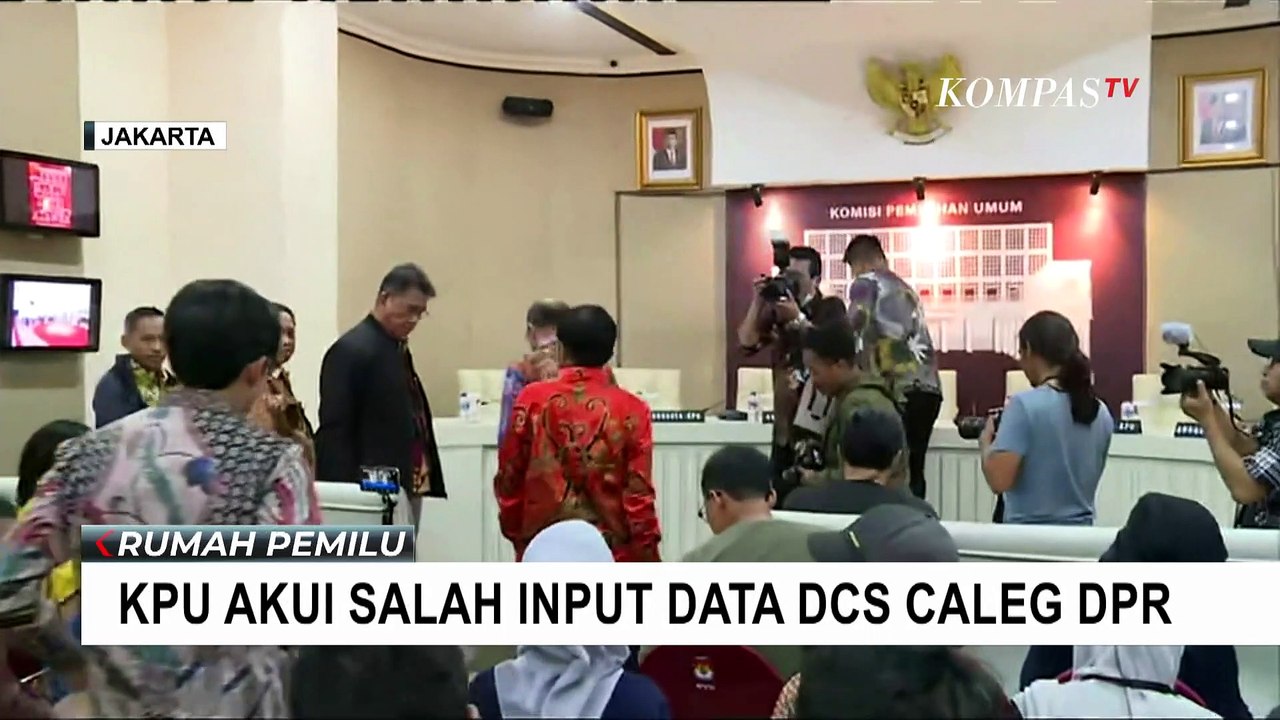 KPU Akui Ada Kesalahan Input Data DCS Bacaleg DPR RI, Murni Human Error!